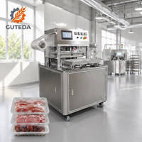 Machine d'emballage thermoformante haute vitesse avec unité de scellage de film en rouleau, économe en énergie, faible taux de défaillance pour bento, MOQ 1 ensemble