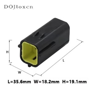 Conector Denso impermeable de 4 pines 174257-2 para cableado eléctrico automotriz, para sensor de oxígeno de MAZDA <span class=keywords><strong>626</strong></span> 98-00 - Product Image 5