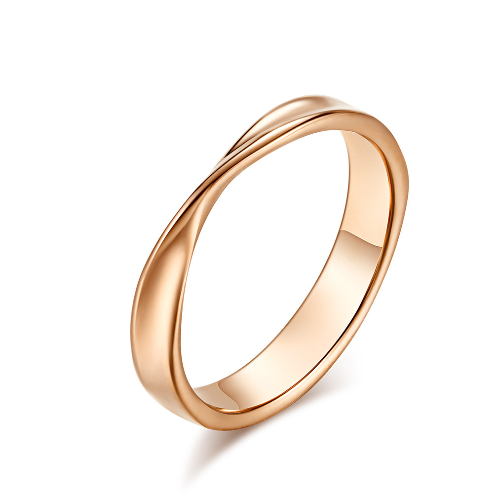 Oro rosa sin diamantes