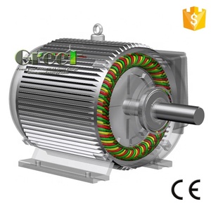 Générateur magnétique hydroélectrique 10 kW 1 kW 500 kW pour système connecté au réseau ou autonome, sortie triphasée CA, PMG basse vitesse 10 kW 150 tr/min triphasé CA à aimants permanents - Product Image 6
