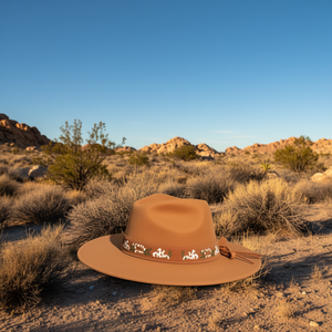 Chapeau en feutre brodé ethnique Z, 100% laine, réglable, unisexe, chapeau de fête, motif animal, adulte, quatre saisons - Product Image 2