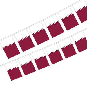Drapeau du Qatar en polyester 3x5 pieds, livraison rapide, étanche et écologique - Product Image 5