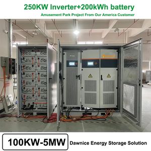 Dawnice 520.V 748V 665V 30kW 60KW 90KW 120KW 65kWh 120 kWh Systèmes de stockage d'énergie par batterie mobile Lifepo4 mobile - Product Image 5