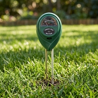 Testeur d'humidité du sol portable 3-en-1 Ruixiangtong, testeur de pH, détecteur d'entretien des plantes, outil de mesure de l'intensité lumineuse, plage d'humidité