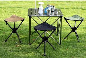 Foldable <b>Aluminum</b> Alloy Modern <b>Garden</b> <b>Chair</b> Stool for Outdoor Use - Product Image 6