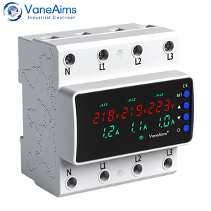 4P điều chỉnh điện áp bảo vệ với bảo vệ quá áp hiện tại điện áp LED hiển thị 380VAC ba giai đoạn - Product Image 3