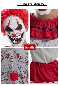 Baige penjualan laris kostum <span class=keywords><strong>Halloween</strong></span> anak, kostum Cosplay darah menakutkan, kostum Iblis <span class=keywords><strong>Halloween</strong></span> menakutkan - Product Image 5