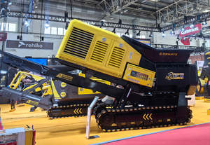 Mesin Penghancur Beton & Limbah Mobile Double-shaft dengan Motor PLC Pompa-Kapasitas Maks. 60t/jam - Product Image 5