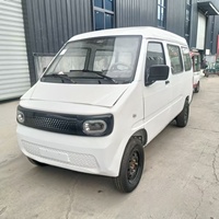 Minivan Eléctrica de Cuatro Ruedas 2026, Vehículo Eléctrico de Nueva Energía para Transporte de Mercancías y Pasajeros, Venta al Por Mayor de Fábrica