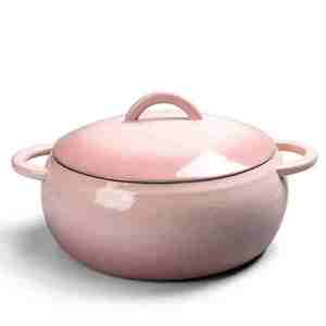 <span class=keywords><strong>Cocotte</strong></span> en <span class=keywords><strong>fonte</strong></span> émaillée avec couvercle et deux poignées - Product Image 1