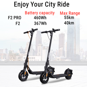 สกู๊ตเตอร์ไฟฟ้ารุ่นใหม่จาก EU โดย F2 PRO ความเร็ว 30 กม./ชม. มอเตอร์ 900W สกู๊ตเตอร์อัจฉริยะ ระยะทาง 55 กม. สกู๊ตเตอร์ DDP F2 PRO, F2 PRO - Product Image 3