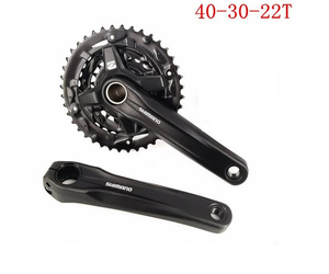 Pédalier Shimano FC MT210 8/9 vitesses 170 mm 40/30/22T 42/32/22T avec boîtier de pédalier MT500 pour VTT - Product Image 4