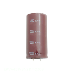 ตัวเก็บประจุแบบมีช่อง EKVA451VSN211MQ30S 210 uF สารส้ม450V ตัวเก็บประจุแบบขั้วผ่านรู - Product Image 1