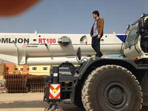 رافعة متنقلة للتضاريس الوعرة بحمولة 80 طن من المصنع - Product Image 3