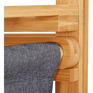 <span class=keywords><strong>Panier</strong></span> à <span class=keywords><strong>linge</strong></span> en bambou avec <span class=keywords><strong>deux</strong></span> <span class=keywords><strong>compartiments</strong></span> <span class=keywords><strong>Panier</strong></span> à <span class=keywords><strong>linge</strong></span> à <span class=keywords><strong>deux</strong></span> sections avec sacs coulissants amovibles et étagère - Product Image 4