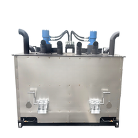 Machine de marquage routier à peinture thermoplastique GPL, préchauffeur à double réservoir, chaudière 18HP 1200kg, faible coût d'entretien pour le marquage routier à chaud