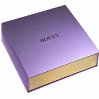 Scatola Regalo per Set Skincare a Forma di Libro con Chiusura Magnetica, Laminazione Opaca, Goffratura, Lamina Oro, Logo Personalizzato, Eco-Friendly