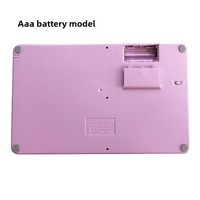 Calculatrice de bureau professionnelle couleur, grande, 12 chiffres, double alimentation, tablette mémo électronique manuscrite, en plastique GO HAND BW--2208