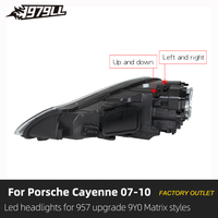 Faro LED Matrix PDLS de Estilo 2023 de Fácil Instalación Profesional para Porsche Cayenne 9PA 957 2007-2010
