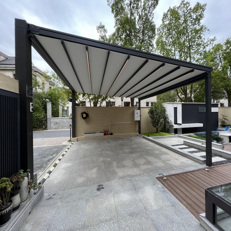 Electric Full Box Retractable Sun Shade