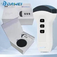 Scanner à ultrasons sans fil Dawei pour diagnostic de ferme de grands animaux Sonde de secteur à usage vétérinaire pour vache chat chien cochon mouton cheval