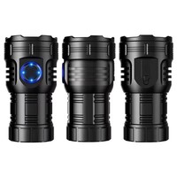 Lampe torche rechargeable multifonction de haute qualité, petite, tactique, super lumineuse