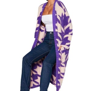 Cardigan de malha feminino, casaco jaqueta de malha para mulheres, roupas de outono e inverno para outono - Product Image 2
