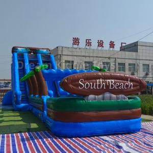 Tobogán Acuático Inflable de PVC y Vinilo para Verano con Deslizador Desmontable y Piscina para Uso <span class=keywords><strong>en</strong></span> Parques Deportivos al Aire Libre - Product Image 1