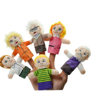 <span class=keywords><strong>2025</strong></span> Gia Đình Mới Mẫu Giáo Thú Nhồi Bông Đồ Chơi Sang Trọng Con Rối Ngón Tay Cho Trẻ Em Của Kể Chuyện Vai Trò Cho Chơi Trò Chơi PP Bông - Product Image 1