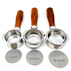 <span class=keywords><strong>Filtre</strong></span> à café en acier inoxydable 316L WELAND 51/53,5/58 mm, disque filtrant en maille frittée pour porte-<span class=keywords><strong>filtre</strong></span> à expresso, douche inférieure - Product Image 2