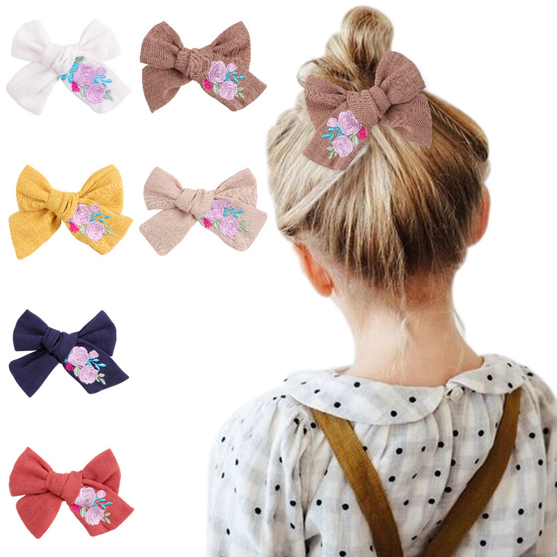 children sweet cute hair bows butterfly
