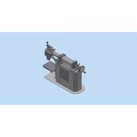 Machine de remplissage semi-automatique de table, dosage volumétrique par piston, 30 ml-1000 ml, haute précision, acier inoxydable 316, bouteilles en plastique