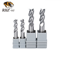 Fraise en bout de mèches de routeur CNC de taille de pouce personnalisée d'ODM OEM pour la fraise de carbure de finition d'ébauche en aluminium