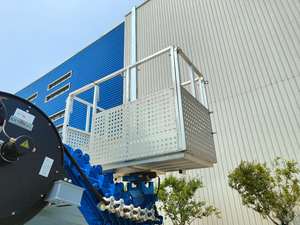 Source Factory JIUHE Nieuwe <span class=keywords><strong>25M</strong></span> Boomlift Hoogwerker Rechte Telescopische <span class=keywords><strong>Boom</strong></span> Truck Gemonteerde Elektrische Hoogwerker - Product Image 4