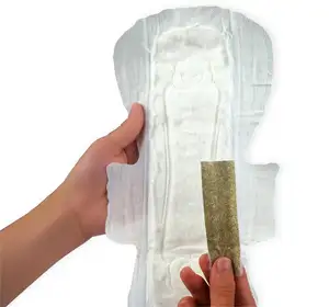 Wholesale Price Menstrual Period Bamboo Sanitary Napkin Absorbent Disposable Sanitary Pads