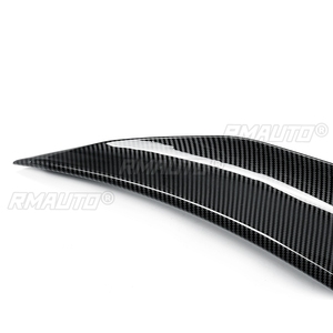 สปอยเลอร์หลังสีดำ/คาร์บอน สำหรับ Infiniti Q50 ปี 2014-2021 ชิ้นส่วนต่อขยายสปอยเลอร์ฝากระโปรงท้ายรถยนต์ - Product Image 5