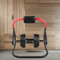Équipement de musculation à domicile fonctionnel, appareil d'entraînement abdominal et machine à abdominaux pour la musculation, en fer