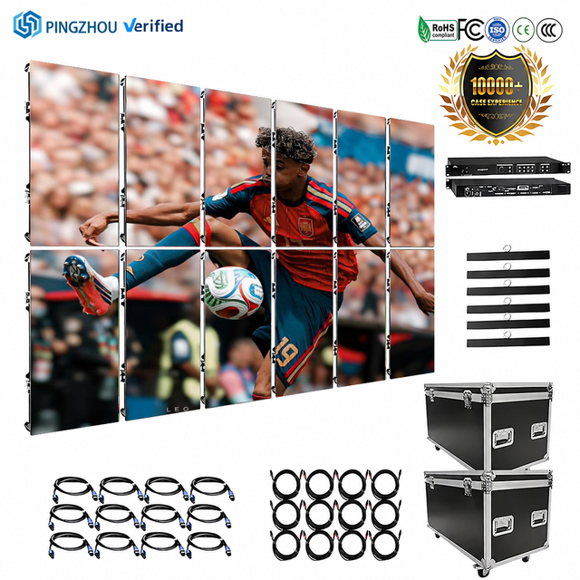 1000x500mm Rental LED Display P3.91 Outdoor Stage Panel Concert Event Wedding Church P4.81 IP65 Waterproof HD Video Wall Screen