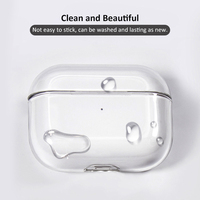 Étui de charge de protection pour PC dur Anti-chute transparent de vente chaude pour Airpods 1/2/3 Pro Gen Cover