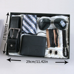 Christmas <strong>Valentine</strong> <strong>S</strong> <strong>Day</strong> Dad <strong>Gift</strong> Set Quartz Watch Belt Premium Practical Ideal <strong>for</strong> Business Companion Gifting - Product Image 4