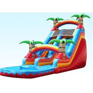 Commercial Blow up Waterslide Custom Tropical <b>Inflatable</b> <b>Water</b> <b>Slide</b> Backyard With Pool Commercial <b>Inflatable</b> <b>Water</b> <b>Slide</b> Commer - Product Image 5