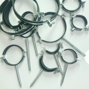 Vente en gros RK en acier inoxydable galvanisé modèle de collier de serrage métrique pour tuyau unique galvanisé 75 Garantie de 3 ans Conduit de tuyau d'évacuation - Product Image 4