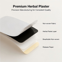 Parche Herbal Medicado de Acción Rápida para Alivio del Dolor de Cuello/Hombro/Costillas/Articulaciones con Calor de 24H y Extractos Herbales Naturales - Venta Directa OEM