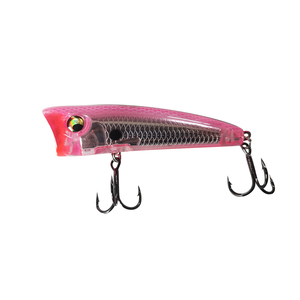 Nouveautés printemps : leurres de pêche Lutac, leurres popper 75mm 9.5g, appâts de pêche durs en plastique, nouveaux produits en promotion. - Product Image 3