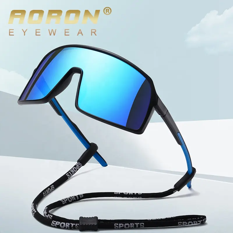 Aoron جديد وصول مخصص الأشعة فوق البنفسجية حماية النظارات الشمسية المستقطبة دراجة هوائية جبلية التزلج في الهواء الطلق نظارات رياضية الدراجات النظارات الشمسية النظارات الشمسية