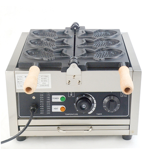 Machine à gâteaux <span class=keywords><strong>au</strong></span> poisson taiyaki, électrique à gaz, avec ouverture sur la bouche, appareil pour la fabrication de desserts, de glace, cône et gaufrier - Product Image 1