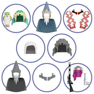 RT8015 Bloques de Construcción de la Película Guerra de las Galaxias, Accesorios Zam Wesell, Bloques Educativos para Niños, Mini Figura de Bloques de Construcción, Juguete de Plástico - Product Image 1