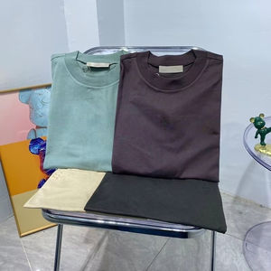 Camiseta S22 para Hombre, Estilo Urbano, Color Avena Oscuro, Talla Grande, 100% Algodón, 260g - Product Image 5