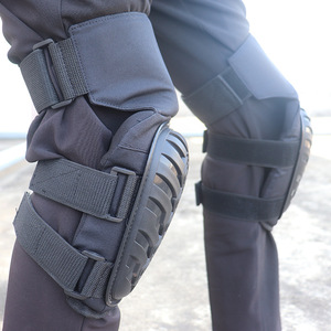 Protection professionnelle, genouillères épaisses, flexibles, respirantes, légères, pliables, fermeture à boucle réglable, matériau TPR/EVA/PP - Product Image 5