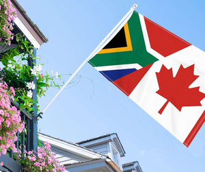 Bán buôn tùy chỉnh 90*150cm Canada Scotland sư tử cờ, cho vườn, sân, xe và xe tải, với nút bằng đồng - Product Image 3